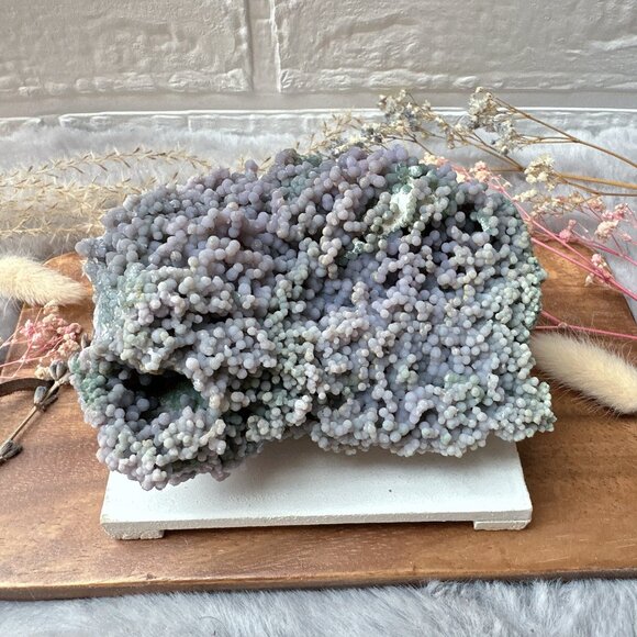 Gorgeous Large Grape Agate Raw Specimen - Picture 8 of 10